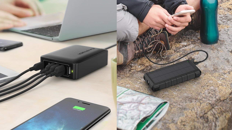 RAVPower USB-C Charging Hub | $19 | Amazon | Promo code A39DXT9SRAVPower 25,000mAh Solar Battery Pack | $38 | Amazon | Promo code WP2M4NLE